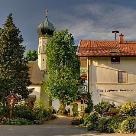 Hotel Zur Schonen Aussicht Feldkirchen-Westerham Exterior photo